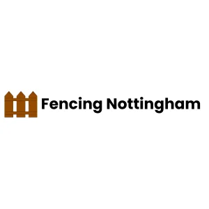 Fencing Nottingham logo white